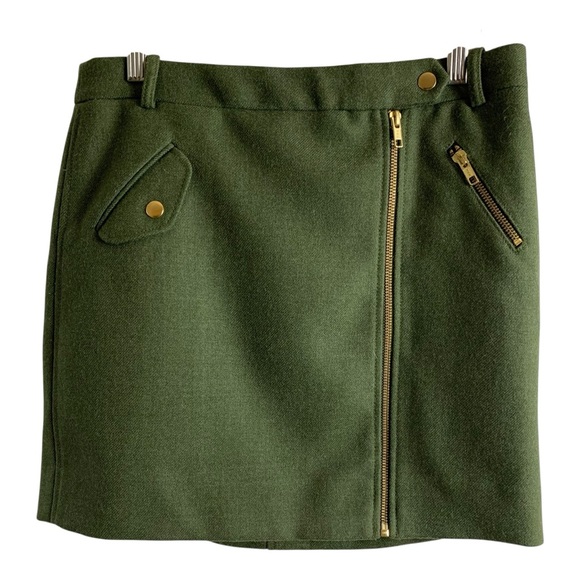 J. Crew Wool Women's Skirt Sz 4 - Picture 4 of 7